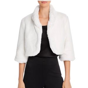 Laundry by Shelli Segal Faux Fur Shrug